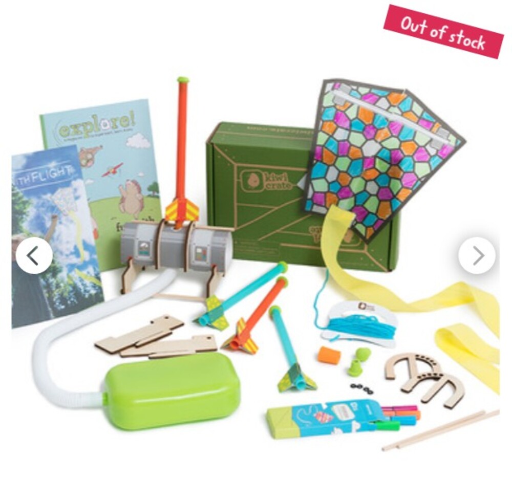 NEW Kiwi Crate Fun with Flight Rocket Subscription Box by KiwiCo Sold Out Theme